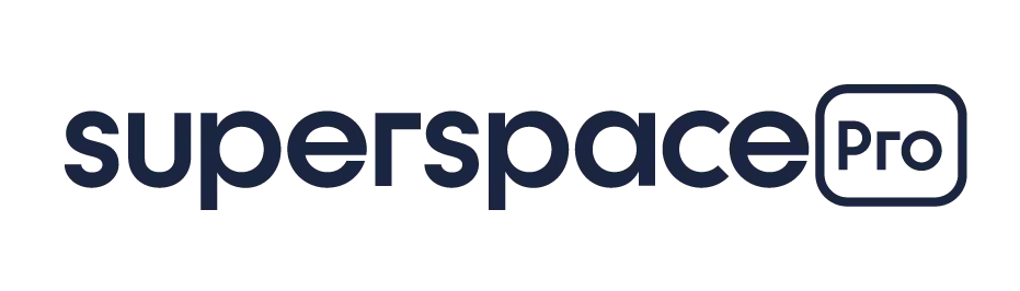 SuperspacePRO Logo Blauw